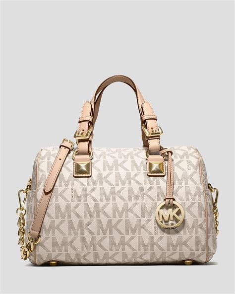 michael michael kors handbag grayson medium satche|Michael Kors wallet women grey.